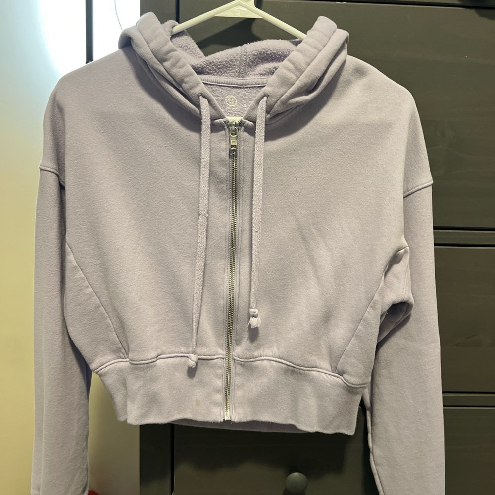 Gilly Hicks cropped zip up